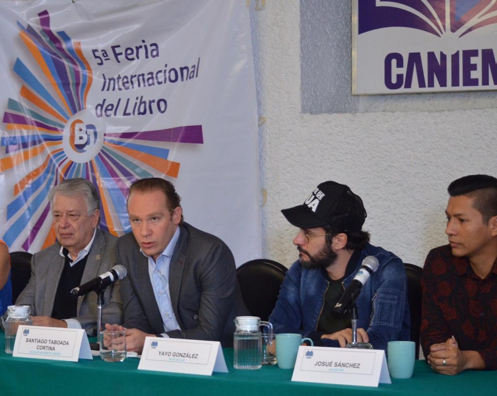 Anuncia alcalde Santiago Taboada 5ta Feria Internacional del Libro Benito Juárez 2019
