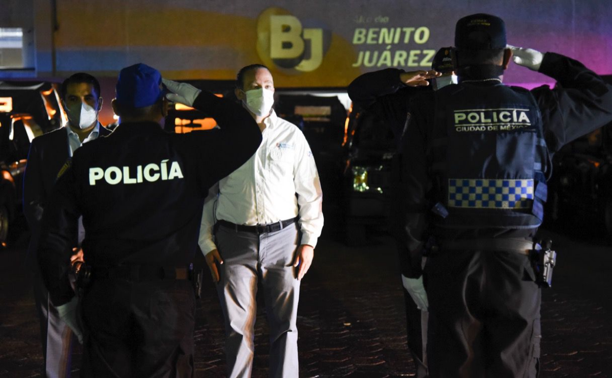“En Benito Juárez vamos a redoblar los esquemas de seguridad”: alcalde Santiago Taboada