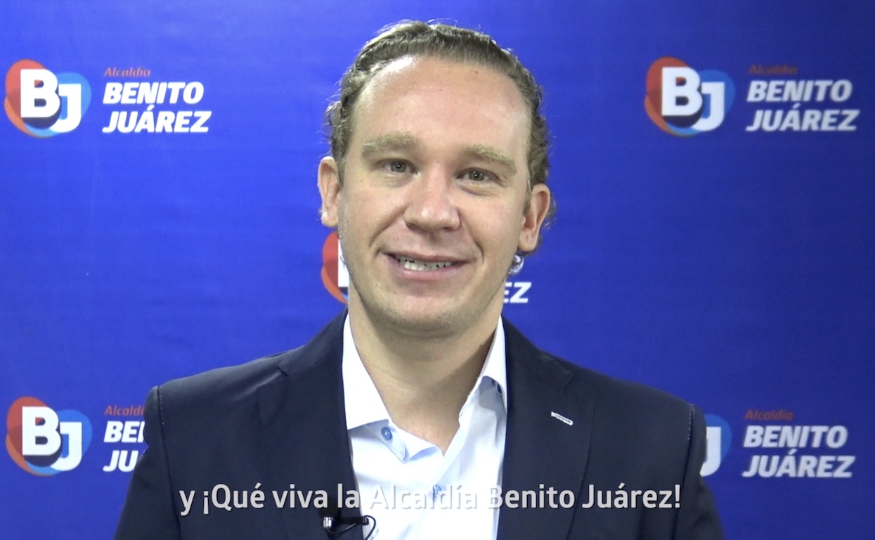 Santiago Taboada alcalde de Benito Juárez suspende Grito de Independencia en la explanada de la demarcación
