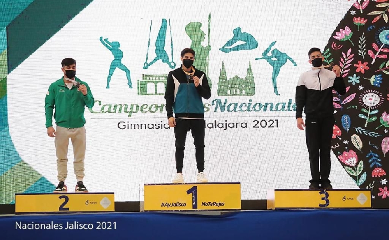 Ganan atletas de Benito Juárez 24 medallas en el Campeonato Nacional de Gimnasia Artística 2021