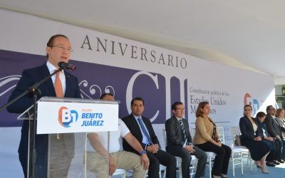 Benito Juárez cumple a cabalidad los pilares fundamentales de la  Constitución Política de los Estados Unidos Mexicanos y de la  Constitución de la Ciudad de México