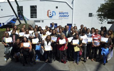 Benito Juárez reconoce a mujeres destacadas en cultura física