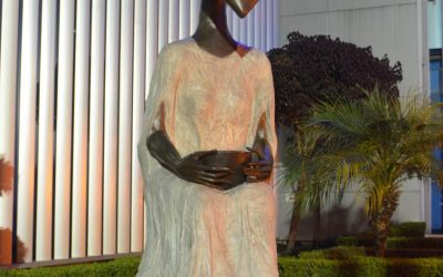 Benito Juárez exhibe escultura de Leonora Carrington
