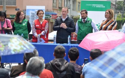 Encabeza alcalde Santiago Taboada inició de reconstrucción de edificios demolidos en Narvarte