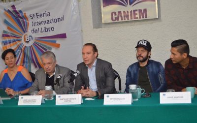 Anuncia alcalde Santiago Taboada 5ta Feria Internacional del Libro Benito Juárez 2019