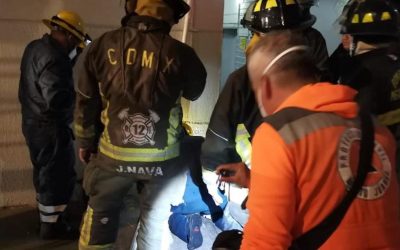 Atienden Protección Civil y Blindar BJ fuga de gas en Extremadura Insurgentes