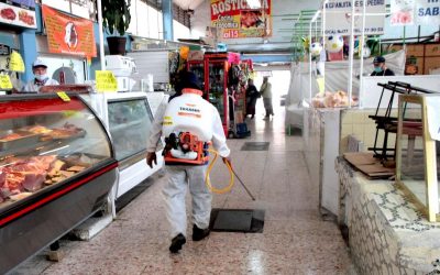 Jornadas permanentes de limpieza y desinfección en espacios públicos anunciadas por el alcalde Santiago Taboada por COVID-19