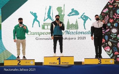 Ganan atletas de Benito Juárez 24 medallas en el Campeonato Nacional de Gimnasia Artística 2021