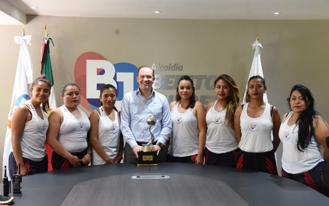Equipo de voleibol Corsarias BJ ganan los Juegos Intersectoriales PBI 2022