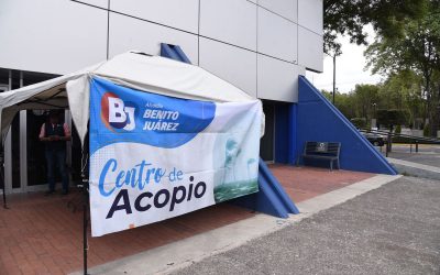 Habilita Alcaldía Benito Juárez centro de acopio para damnificados de Oaxaca