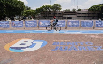 Celebra alcaldía Benito Juárez Día Mundial de la Bicicleta