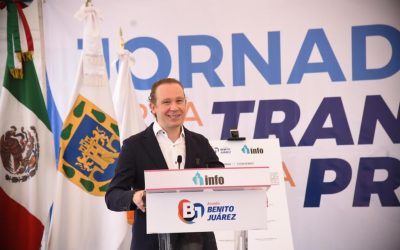 “En Benito Juárez hemos hecho un gran esfuerzo para reforzar nuestras áreas de transparencia”: alcalde Santiago Taboada