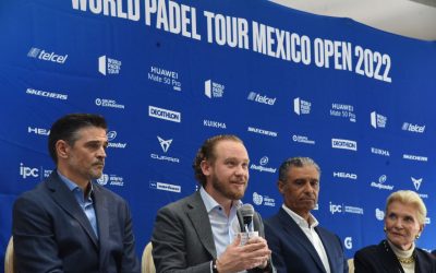 Anuncia alcalde Santiago Taboada World Pádel Tour México Open 2022 en el Complejo Olímpico “México 68”