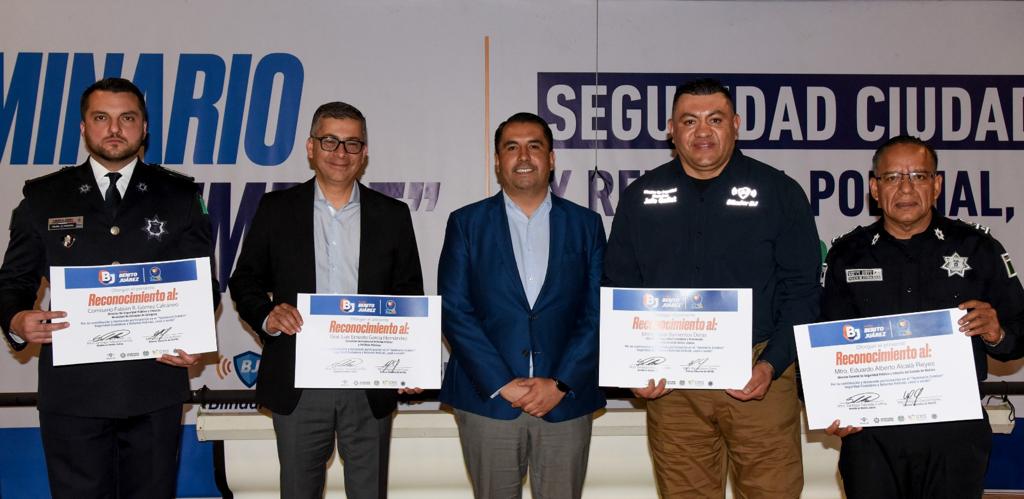 Realiza Alcaldía Benito Juárez Seminario de Seguridad; resalta el éxito de Blindar BJ, estrategia implementada por el alcalde Santiago Taboada
