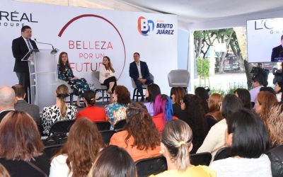 Firma Alcaldía Benito Juárez y Grupo L’Oréal convenio de colaboración en favor de las mujeres