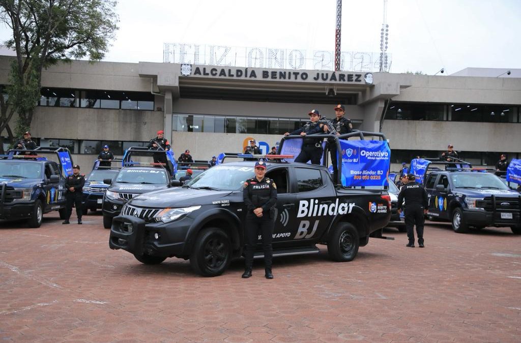 Inicia operativo “Blindaje Navideño” en la alcaldía Benito Juárez