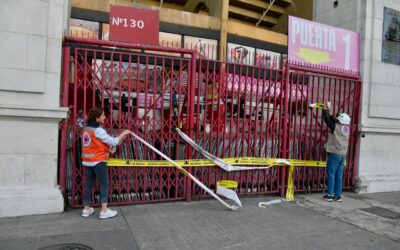 Alcaldía Benito Juárez retira sellos de La Plaza de Toros México