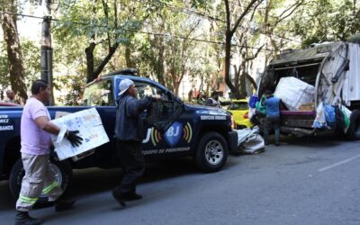 Libera alcaldía Benito Juárez espacios invadidos por franeleros en el parque San Lorenzo