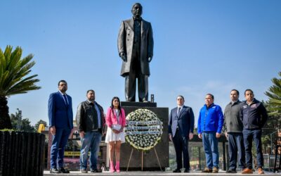 “Sigamos el ejemplo de Benito Juárez, construyendo un futuro de igualdad y bienestar para todos”: alcalde Luis Mendoza