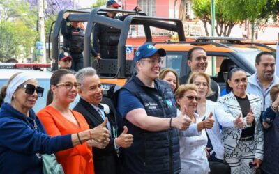 Fortalece la alcaldía Benito Juárez estrategia de seguridad con cuatro vehículos para la colonia Narvarte