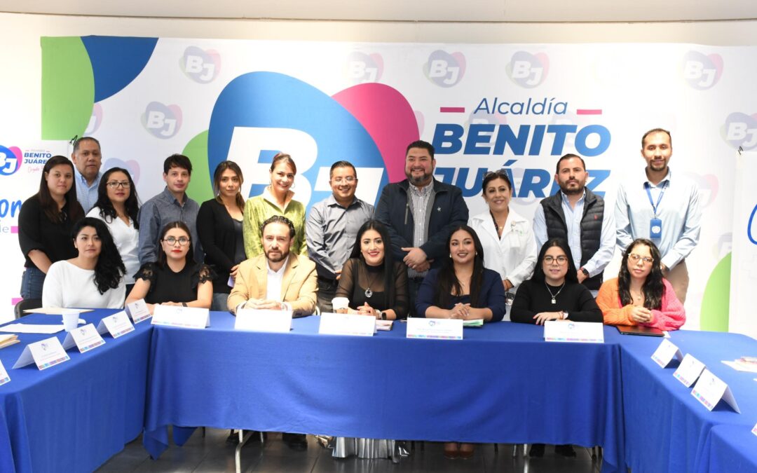 La Alcaldía Benito Juárez instala Comité de Salud para fortalecer el bienestar comunitario