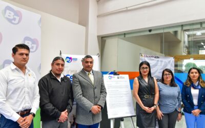 Alcaldía Benito Juárez e INEA firman convenio para combatir el rezago educativo en adultos