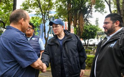 Supervisa alcalde Luis Mendoza trabajos de desazolve en colonia Moderna