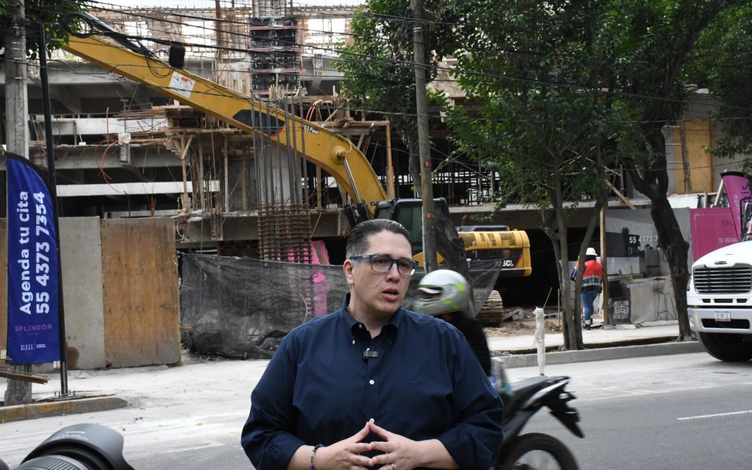 Alcalde Luis Mendoza ordena el inicio de revocación de manifestación de construcción en División del Norte 2325