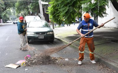 Con la recolección de más de 4,700 toneladas de residuos sólidos semanales, la alcaldía Benito Juárez se mantiene limpia y segura.