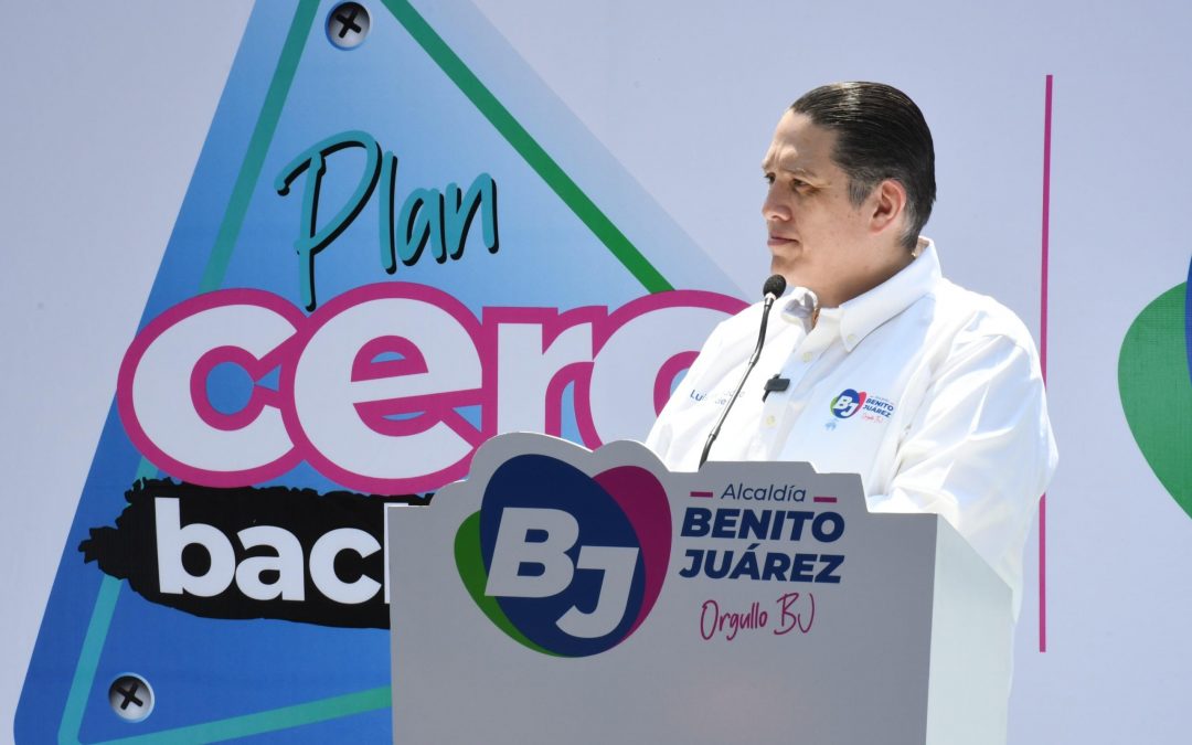 En 3 meses, “Cero Baches” en Benito Juárez: alcalde Luis Mendoza