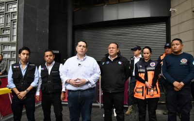 Mi compromiso es garantizar la seguridad de vecinos y visitantes a la Plaza Mítikah, donde la vida humana es lo más importante para nosotros: alcalde Luis Mendoza