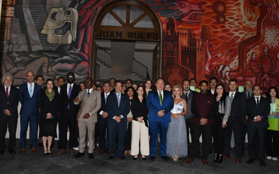 La Alcaldía Benito Juárez realiza el primer encuentro de diplomáticos 