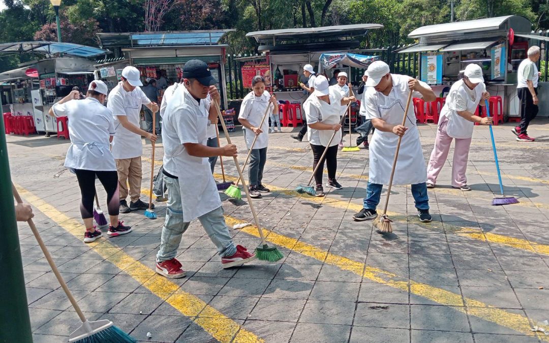 Comerciantes en vía pública y alcaldía Benito Juárez recuperan espacios públicos en Nonoalco