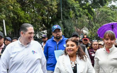 Alcaldía Benito Juárez y Gobierno de la CDMX recorren “Casa por Casa” en la colonia Álamos