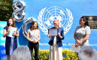 Alcaldía Benito Juárez fortalece los lazos con la ONU en su 80 aniversario
