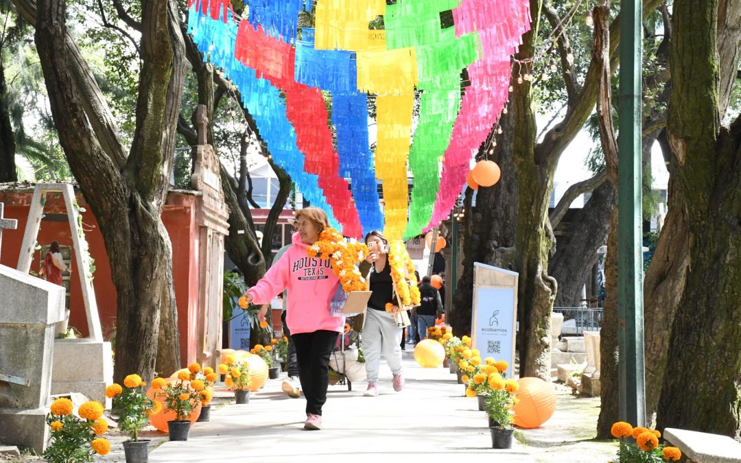 La alcaldía Benito Juárez inicia los preparativos en el Panteón Xoco para celebrar el Día de Muertos
