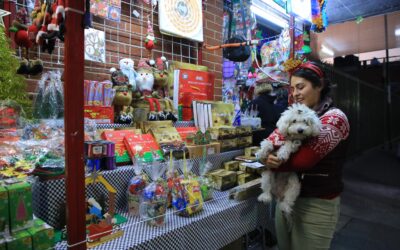Alcalde Luis Mendoza impulsa el comercio local y fomenta las tradiciones familiares a través de las romerías navideñas