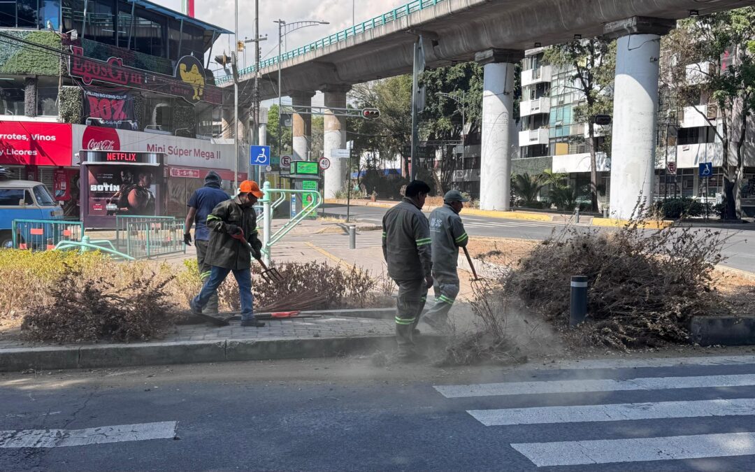Mega Jornada de Servicios Urbanos: el compromiso de Luis Mendoza con el espacio público