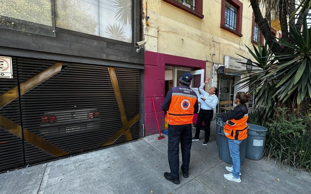 Equipo de alcaldía Benito Juárez realiza revisión de inmuebles tras sismo: alcalde Luis Mendoza
