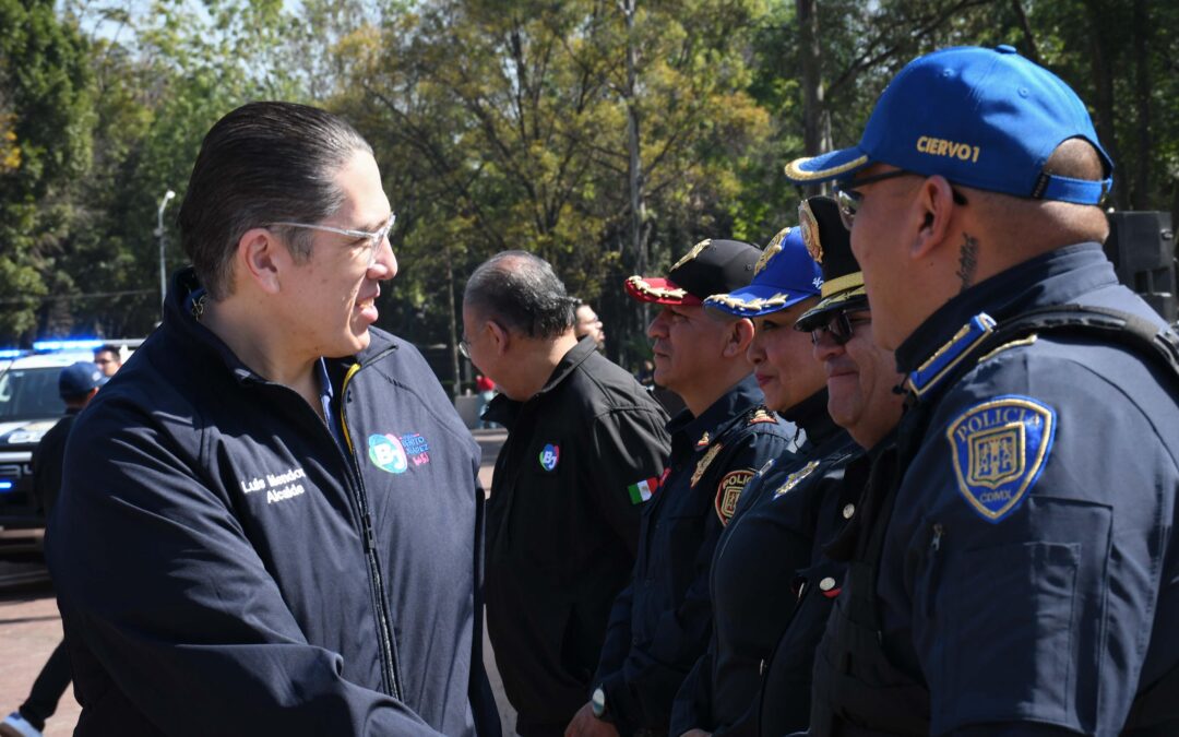 Benito Juárez es la alcaldía más segura de la Megalópolis gracias al trabajo coordinado de BlindarBJ360°: alcalde Luis Mendoza