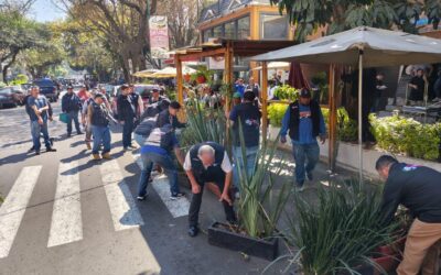 Recupera alcaldía Benito Juárez espacio público con retiro de pérgolas en colonia Actipan y Del Valle Sur en favor de los vecinos: alcalde Luis Mendoza 