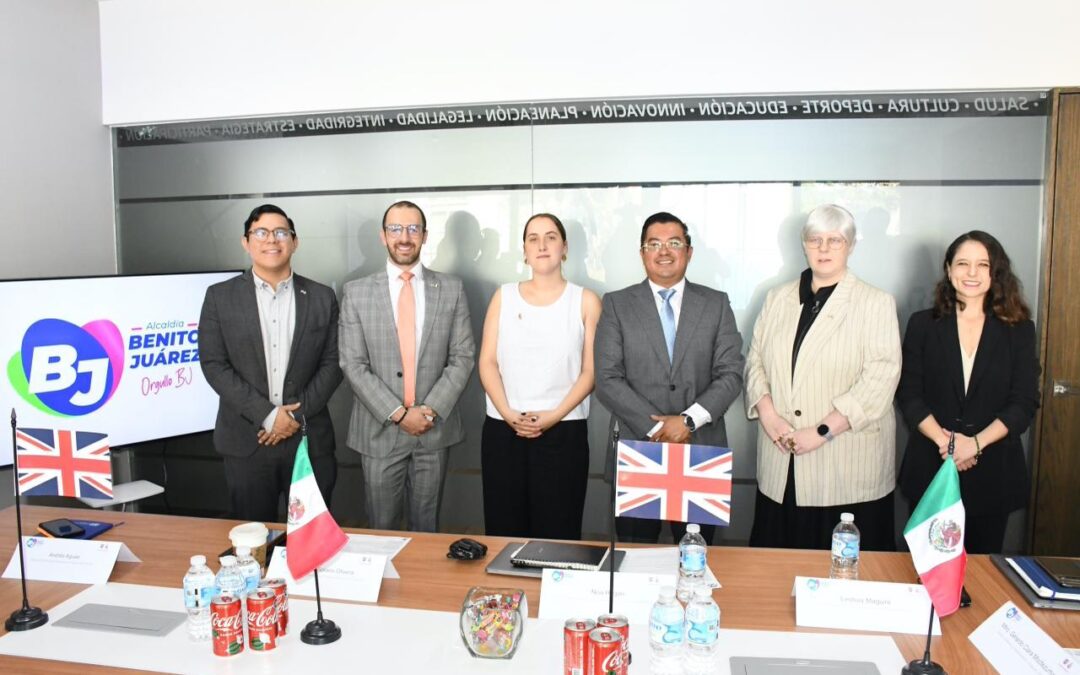 Gobierno de Luis Mendoza y representantes de Reino Unido intercambian experiencias en materia en compras públicas y transparencia