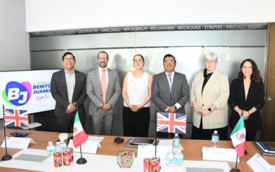 Gobierno de Luis Mendoza y representantes de Reino Unido intercambian experiencias en materia en compras públicas y transparencia