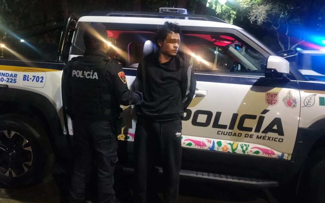 Blindar BJ 360º frustra robo a casa habitación y detiene a dos personas en Benito Juárez, alcalde Luis Mendoza reconoce su labor