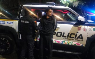 Blindar BJ 360º frustra robo a casa habitación y detiene a dos personas en Benito Juárez, alcalde Luis Mendoza reconoce su labor