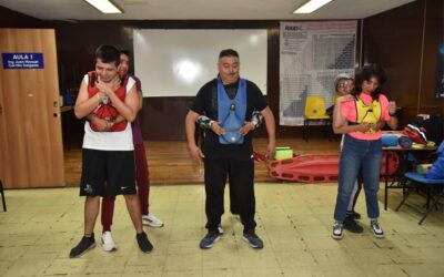 Gobierno de Luis Mendoza fortalece la seguridad en espacios deportivos con capacitación en primeros auxilios