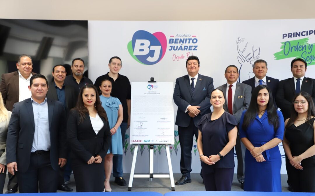 Alcalde Luis Mendoza impulsa oportunidades educativas para vecinos y trabajadores en Benito Juárez