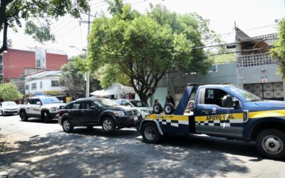 Gobierno del alcalde Luis Mendoza y SSC han retirado 1600 vehículos en estado de abandono en Benito Juárez