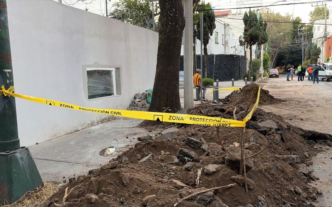 La alcaldía Benito Juárez suspendió obra y puso a disposición del MP al encargado