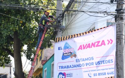 Alcalde Luis Mendoza impulsa acuerdo estratégico para retirar cableado en desuso, fortalecer la protección civil y actualizar en tiempo real el Atlas de Riesgos de Benito Juárez
